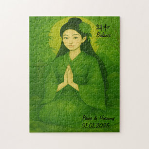 Puzzle Personalizado Zen Meditación ilustracion de Japón