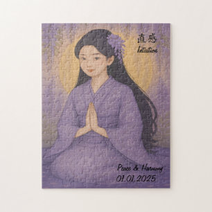 Puzzle Personalizado Zen Meditación ilustracion de Japón