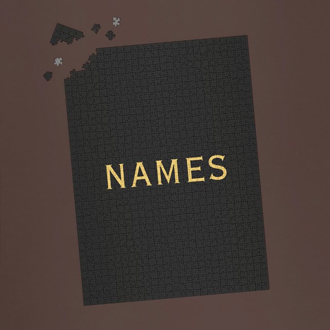 Puzzle Personalizados con Apellido o Apodo en Ellos (Subido por el creador)