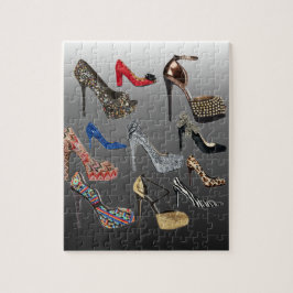 Puzzle Personalizar del collage de los tacones altos del