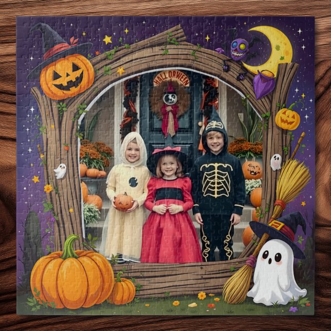 Puzzle Personalized Halloween Photo (Subido por el creador)