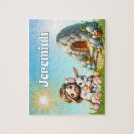 Puzzle Personalized He Is Risen Easter