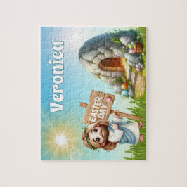 Puzzle Personalized He Is Risen Easter