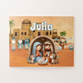 Puzzle Personalized Nativity 