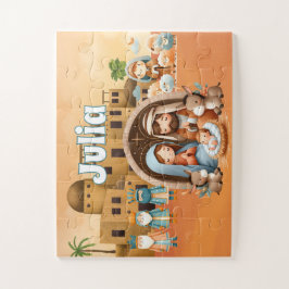 Puzzle Personalized Nativity 