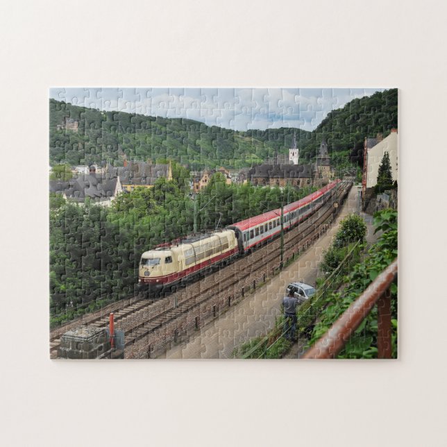 Puzzle Personenzug en St. Goar (Horizontal)