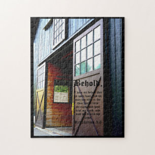 Puzzle Perspectiva de la puerta del granero, Revelación 3