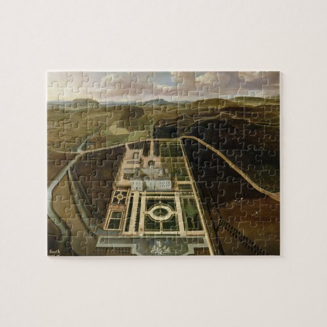 Puzzle Perspectiva del sur del Hampton Court, (Horizontal)