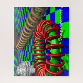 Puzzle Perspectiva geométrica Art Optical Illusion Guay