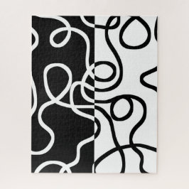 Puzzle Persuasión lineal I: Resumen en blanco y negro