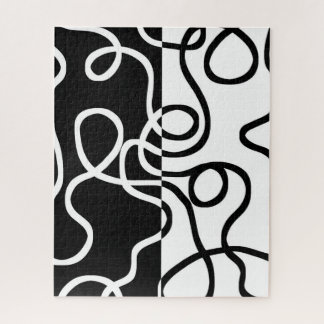 Puzzle Persuasión lineal I: Resumen en blanco y negro