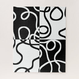 Puzzle Persuasión lineal II: Resumen en blanco y negro