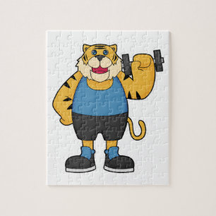 Puzzle Pesa de Fitness Tiger