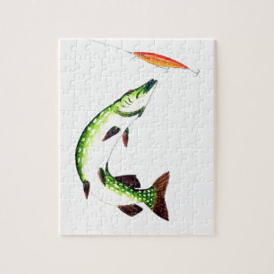 Puzzle Pesca de cerco y pesca con mosca