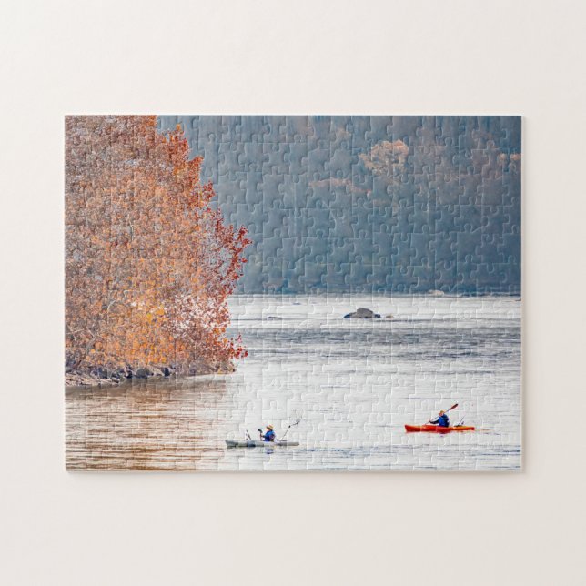 Puzzle Pesca de Kayak (Horizontal)