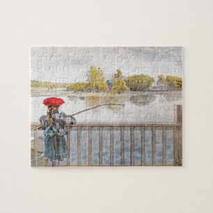 Puzzle Pesca de Lisbeth por Carl Larsson