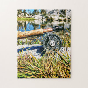 Puzzle Pesca de mosca en la sierra