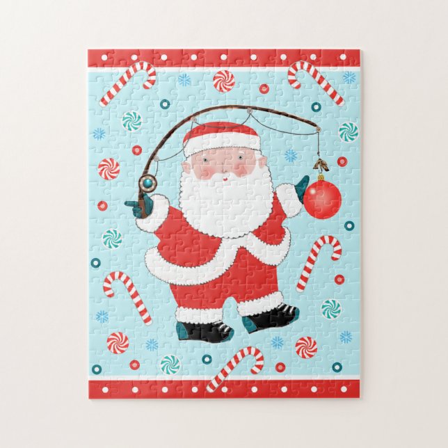 Puzzle Pesca de Navidad (Vertical)