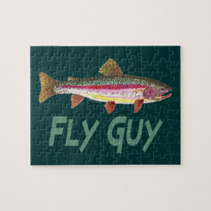 Puzzle Pesca de trucha arco iris