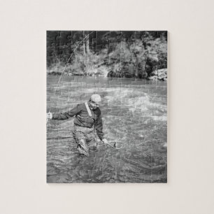 Puzzle Pesca del hombre