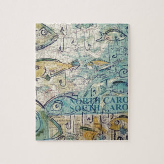 Puzzle pesca en los carolinas