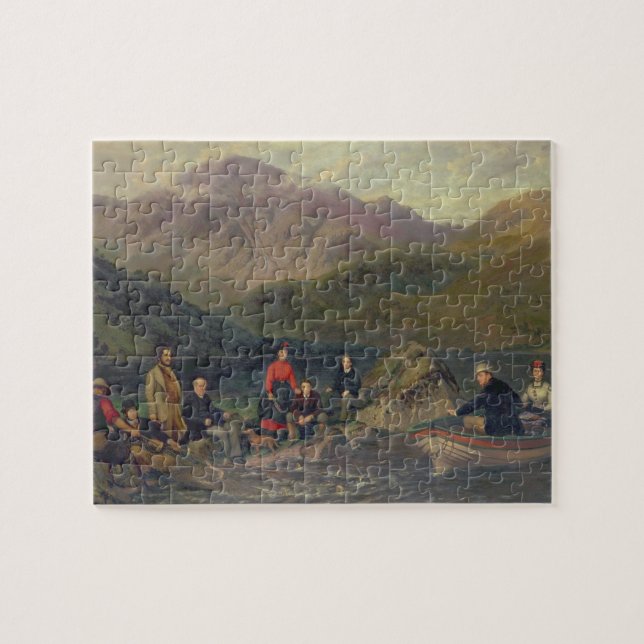 Puzzle Pesca T7833 en Haweswater (Horizontal)