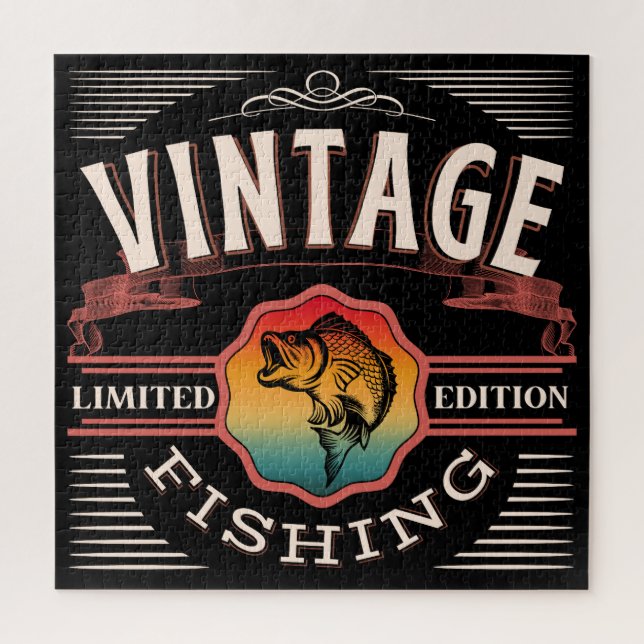 PUZZLE PESCA VINTAGE EDICIÓN LIMITADA  (Vertical)