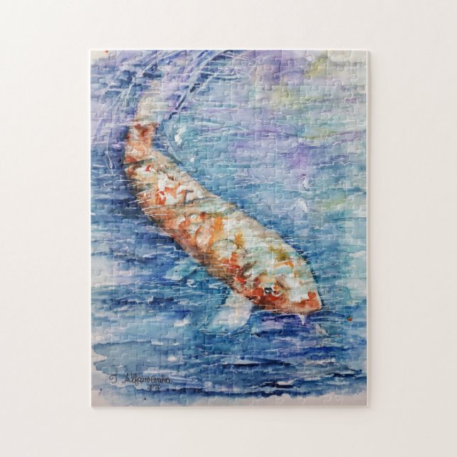 Puzzle Pescado de carrito (Vertical)