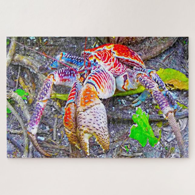 Puzzle Pescado tropical (Horizontal)