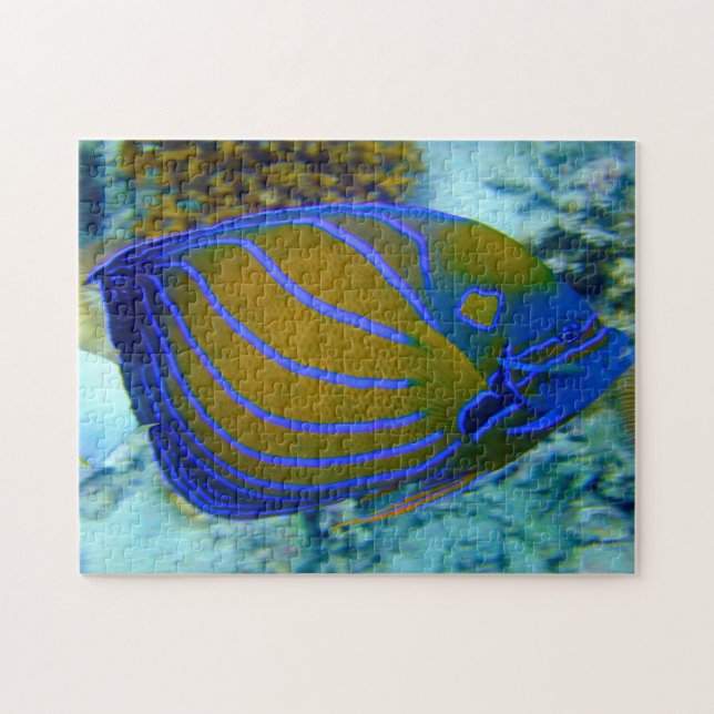 Puzzle Pescado tropical (Horizontal)