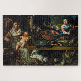 Puzzle Pescadores de la pintura de Vincenzo Campi