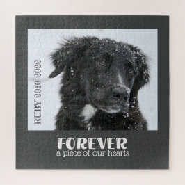 Puzzle Pet Memorial Sympathy Photo