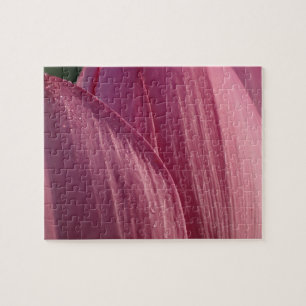 Puzzle Pétalos de Flor de Loto Rosa Floral