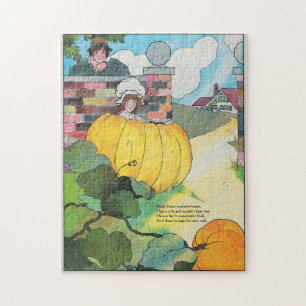 Puzzle Peter Pumpkin-Eater Madre Rhyme de uva