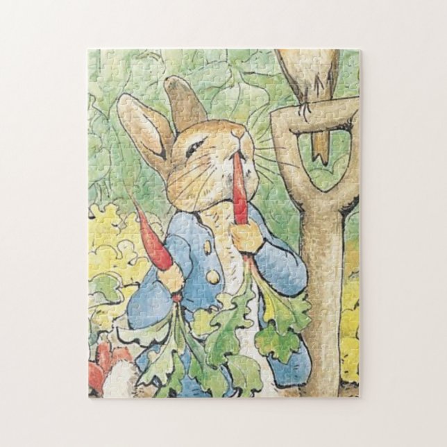 Puzzle Peter Rabbit En El Jardín - Beatriz Potter (Vertical)