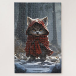 Puzzle Petit loup chaperon rouge