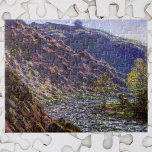 Puzzle Petite Creuse, luz del sol por Claude Monet<br><div class="desc">La Petite Creuse, Sunlight (1889) de Claude Monet es una pintura pintoresca de estilo impresionista de buen arte en el paisaje natural. El río Creuse serpentea a través de un valle con montañas y árboles en el desierto. Sobre el artista: Claude Monet (1840-1926) fue fundador del movimiento de pintura impresionista...</div>