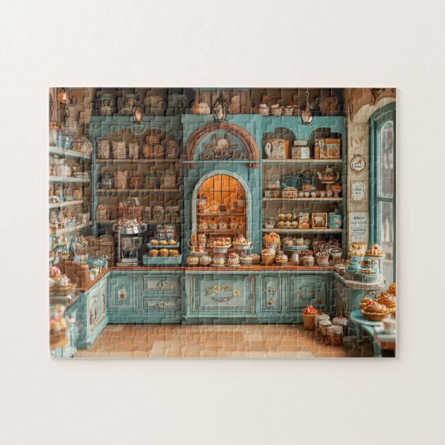 Puzzle Petite Pastry Pantry Whimsical Kitchen (Horizontal)