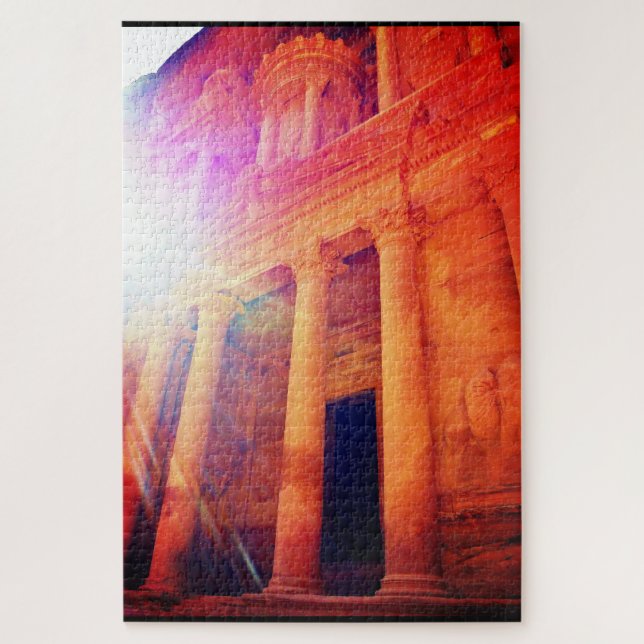 Puzzle Petra Treasury (Vertical)