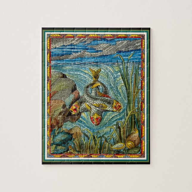 Puzzle Pez Koi (Vertical)