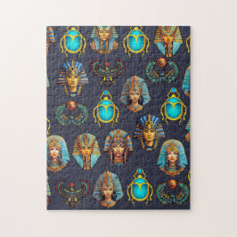Puzzle Pharaoh's Legacy: Antique Egyptian Patterns