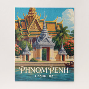 Puzzle Phnom Penh Camboya Palacio Real Viajes 