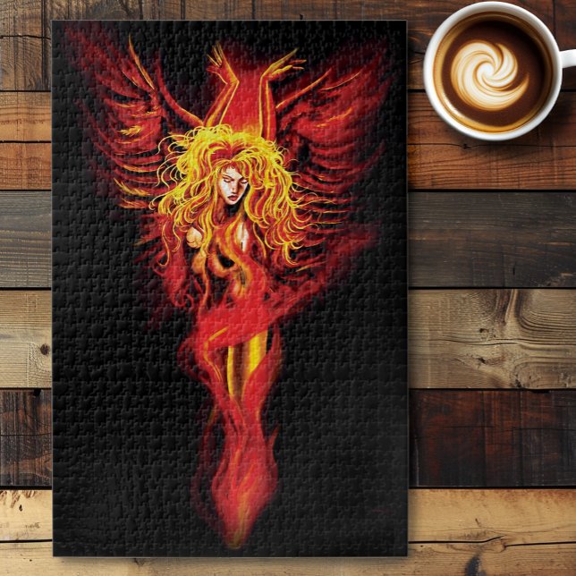 Puzzle Phoenix Woman (Subido por el creador)