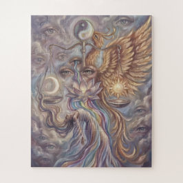 Puzzle “Phoenix Yin Yang Canvas –