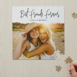 Puzzle Photo Name Best Friends 