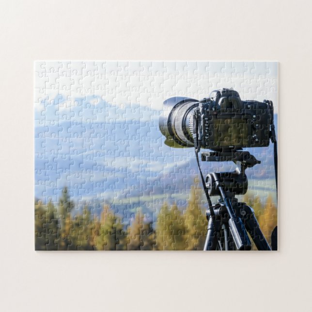 Puzzle Photography Camera Mountains Nature Landscape  (Horizontal)