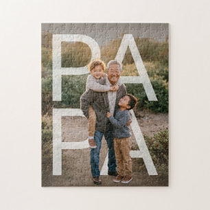 Puzzle PhotoPop Papá Foto Familiar Personalizada