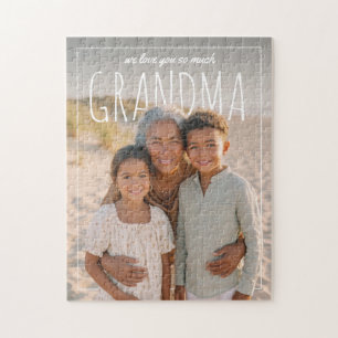 Puzzle PhotoPop Personalizado Te Amamos Tanto Abuela
