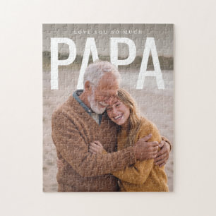 Puzzle PhotoPop Te Amo Mucho Papá Foto