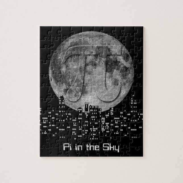 Puzzle Pi De Luna En El Cielo (Vertical)